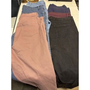 Lot Of 6 Pairs Of Gloria Vanderbilt Size 16 Amanda Jeans